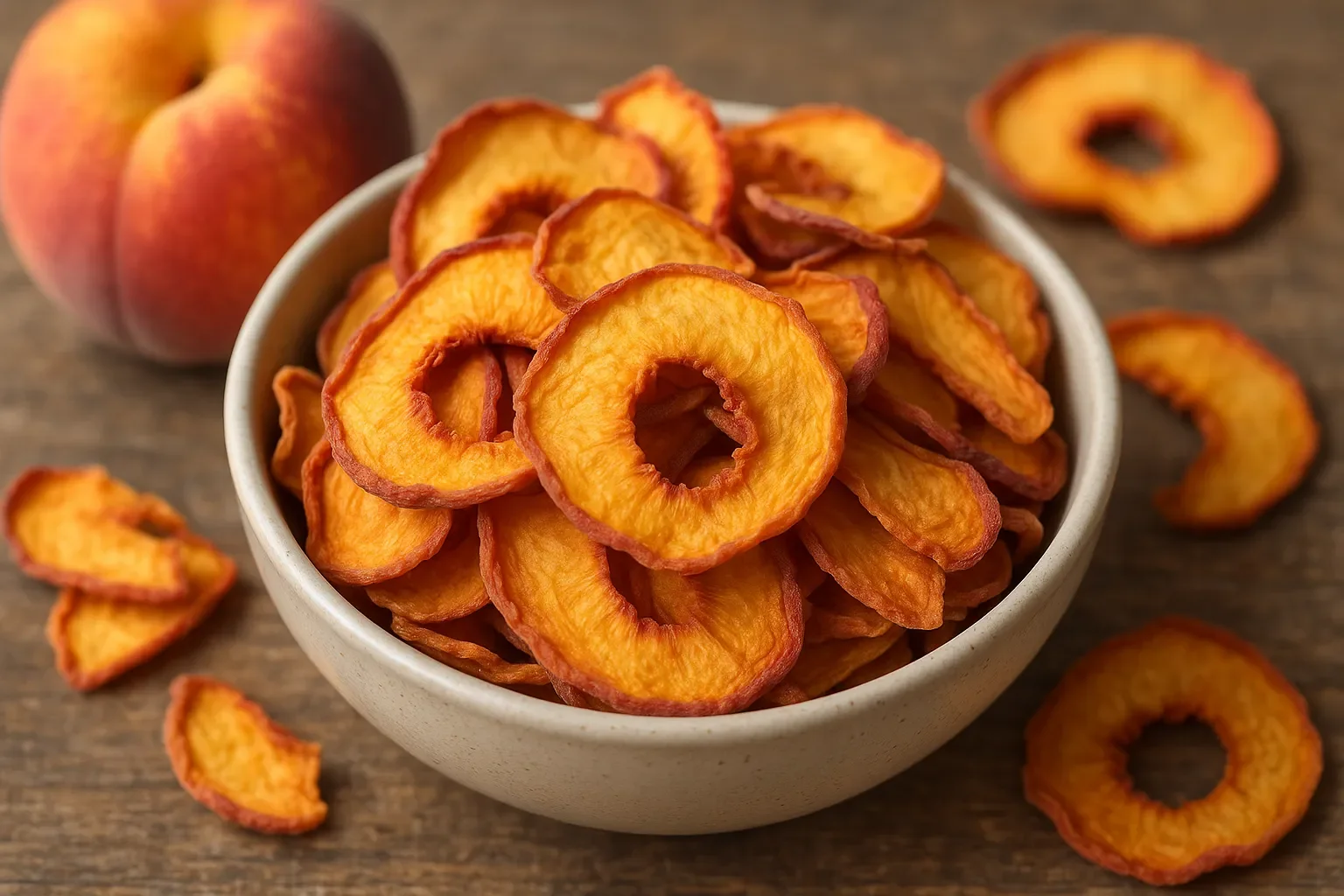 Фруктовые чипсы персик, 50 гр.